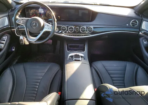 2019 Mercedes-Benz S 560 из США, поврежденный, VIN WDDUG8DB7KA465496